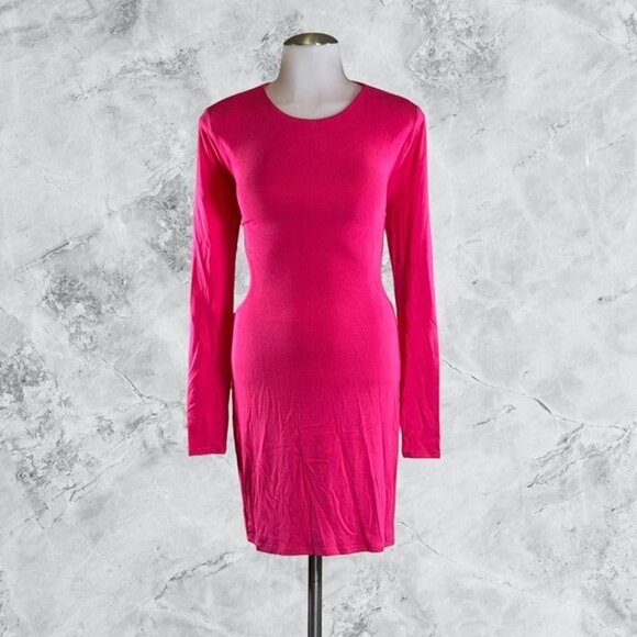 Lovers + Friends Georgie Knit Mini Dress - Rasberry Red - Picture 2 of 8